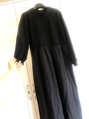 42 Beden siyah Renk Lcw modest elbise