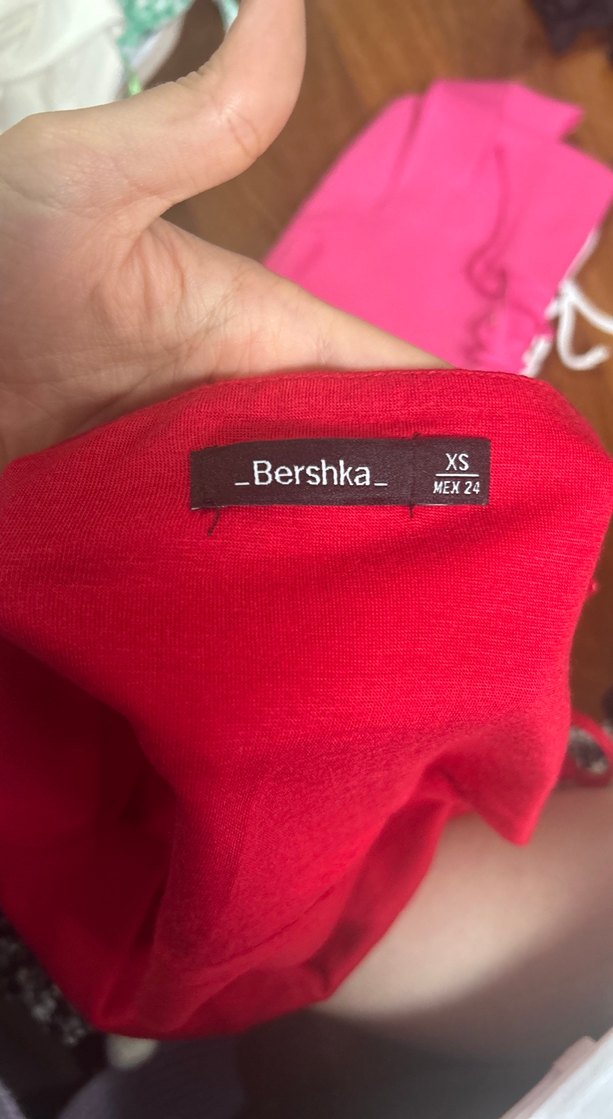 Kırmızı Askılı Crop - Görsel 3