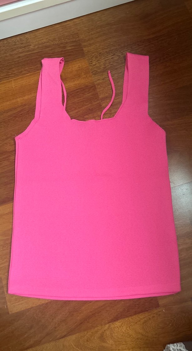 Pembe V Yakalı Dantelli Spor Atlet - Görsel 2