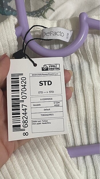 diğer Beden Defacto triko bluz