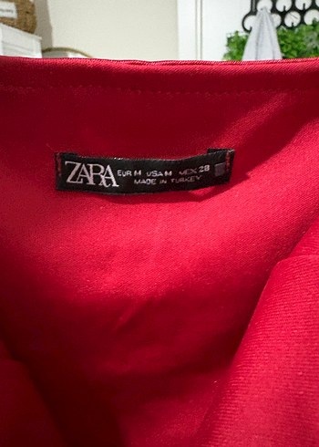 Kırmızı Parlak Nakışlı Strappy Büstiyer - Görsel 3