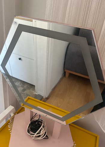 LED Işıklı Masaüstü Ayna - Görsel 3