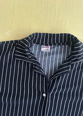 Siyah Çizgili  Pijama Takımı - Görsel 5