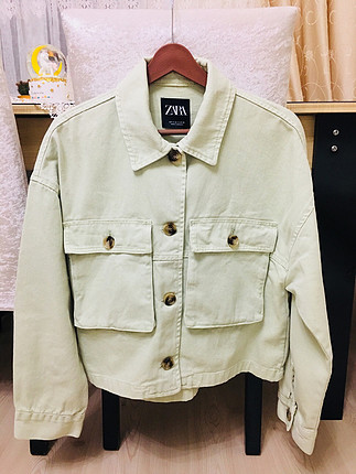 Zara mint rengi ceket S beden sadece bir kez giyildi , Ted b. Sa