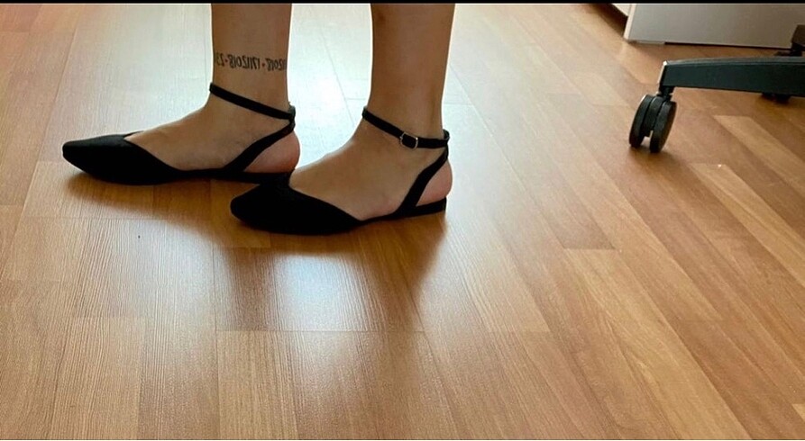 38 Beden siyah Renk Babet ayakkabı
