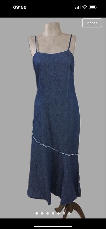 Zara jean elbise