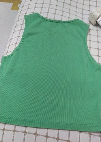 Yeşil Kolsuz Basic Kadın Atlet siyah iki adet urun fiyatı - Görsel 3