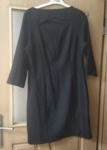 Nakışlı Siyah Midi elbise iki koltuk arası 50 cm boyu 97 cm - Görsel 6