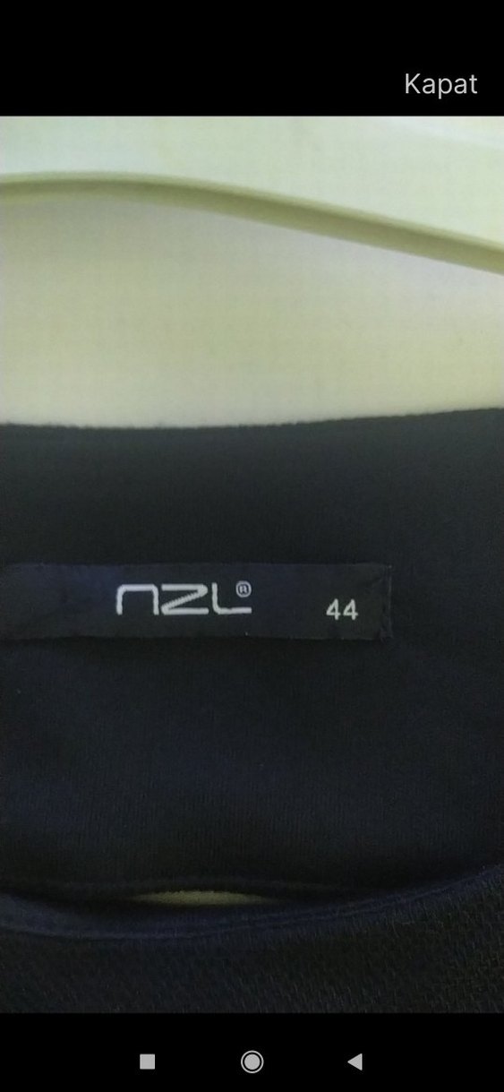 Nakışlı Siyah Midi elbise iki koltuk arası 50 cm boyu 97 cm - Görsel 4