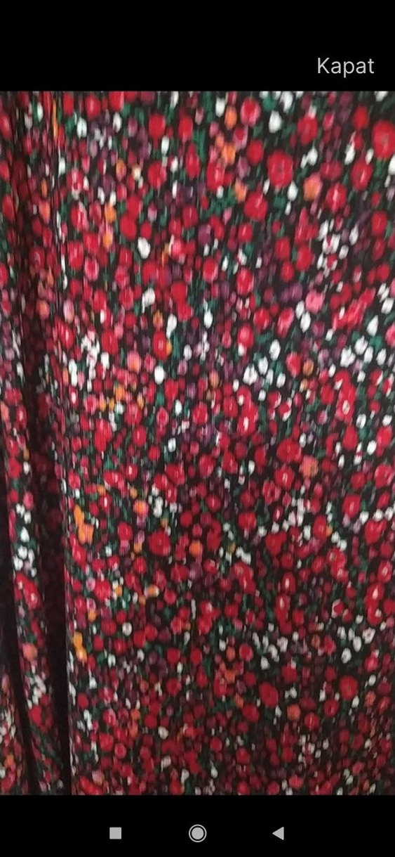 Bohem Çok Renkli Uzun Salaş Etek - Görsel 4