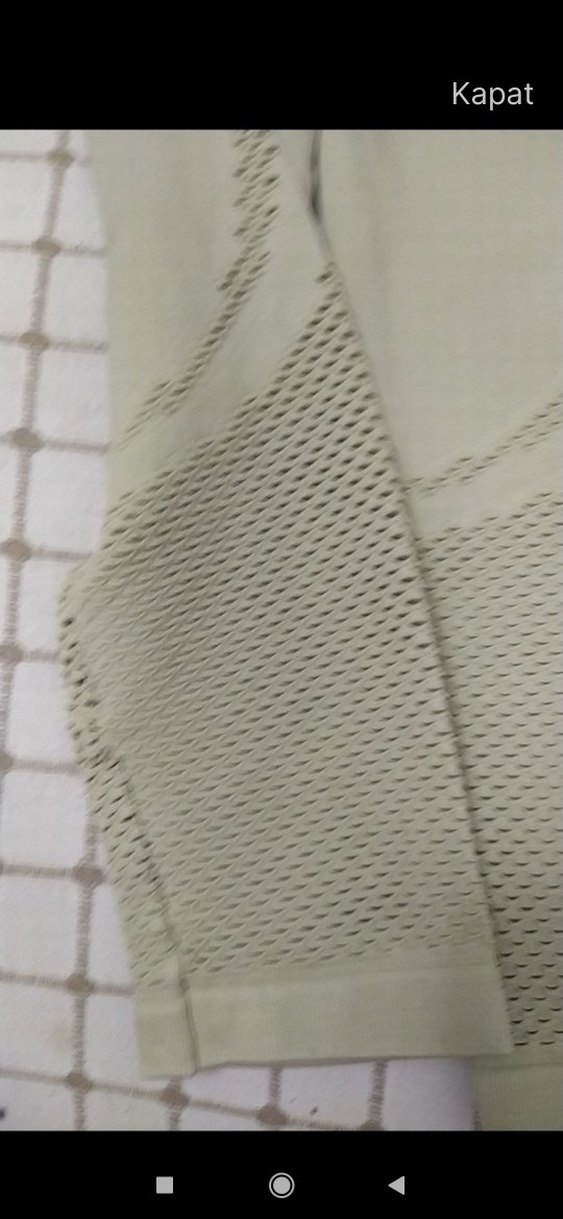 Bej Midi Kadın Spor Tayt - Görsel 3