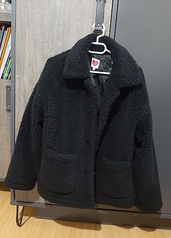 Peluş mont kürk