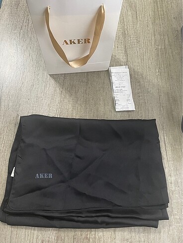 Siyah Aker Shine Şal