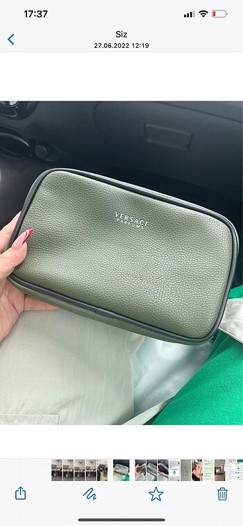 Versace orjinal bakım çantası