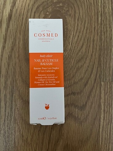 Cosmed nail balsam (15 ml )