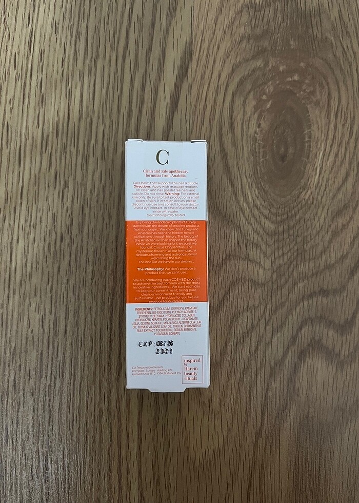 Cosmed nail balsam (15 ml ) - Görsel 2