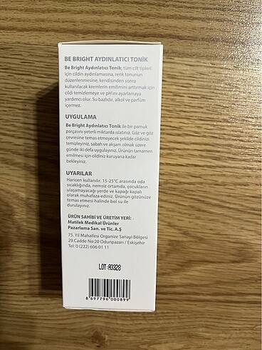 Diğer Dermoskin aydınlatıcı tonik (200 ml )