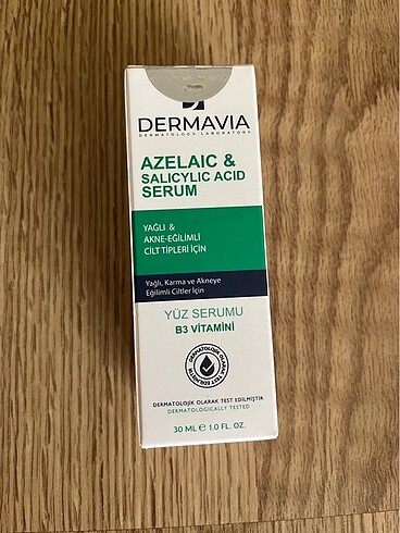 Dermavia azelaic &salicylic acid serum (30 ml)
