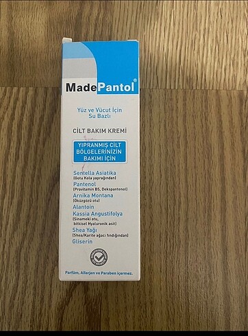 Madepantol cilt bakım kremi(50ml)