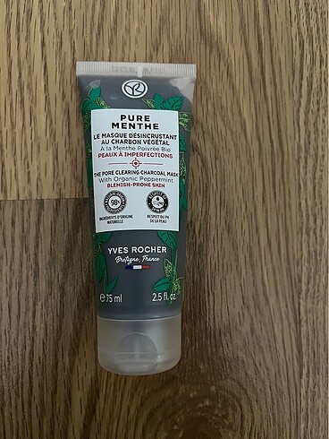 Yves rocher kömür maskesi (75 ml)