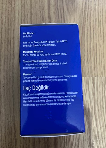 Minox Biotin 5000 mcg Saç ve Tırnak Takviyesi 90 Tablet - Görsel 2