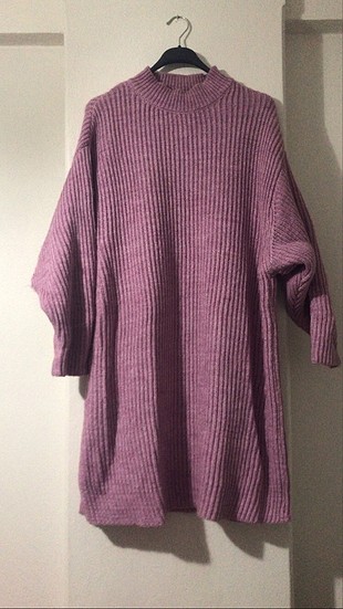 Oversize pembe kazak