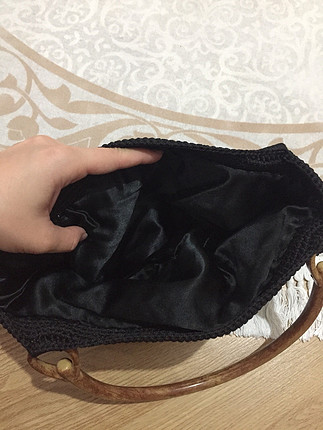 universal Beden Siyah kol çantası