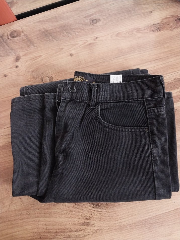 Siyah Kadın pantolon - Görsel 3