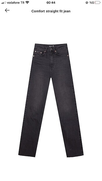 xs Beden siyah Renk Etiketli Stradivarius siyah jean