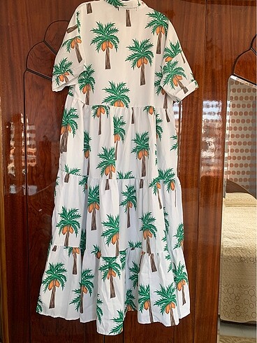 Mango Yazlık uzun elbise