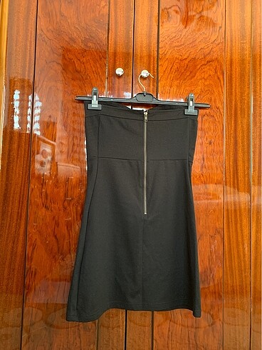 Zara Mini straplez elbise