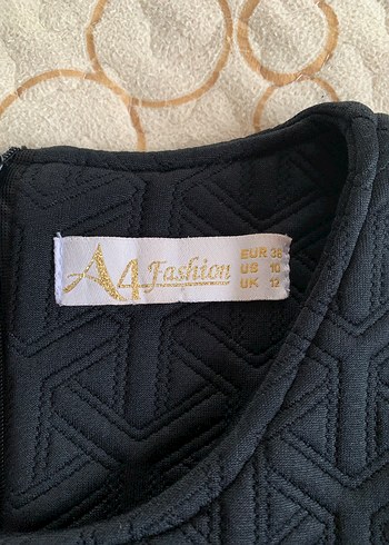 Kadın Siyah Elbise - Görsel 3