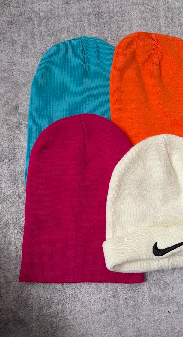 Renkli Kadın Örgü Polar Bere - Görsel 2