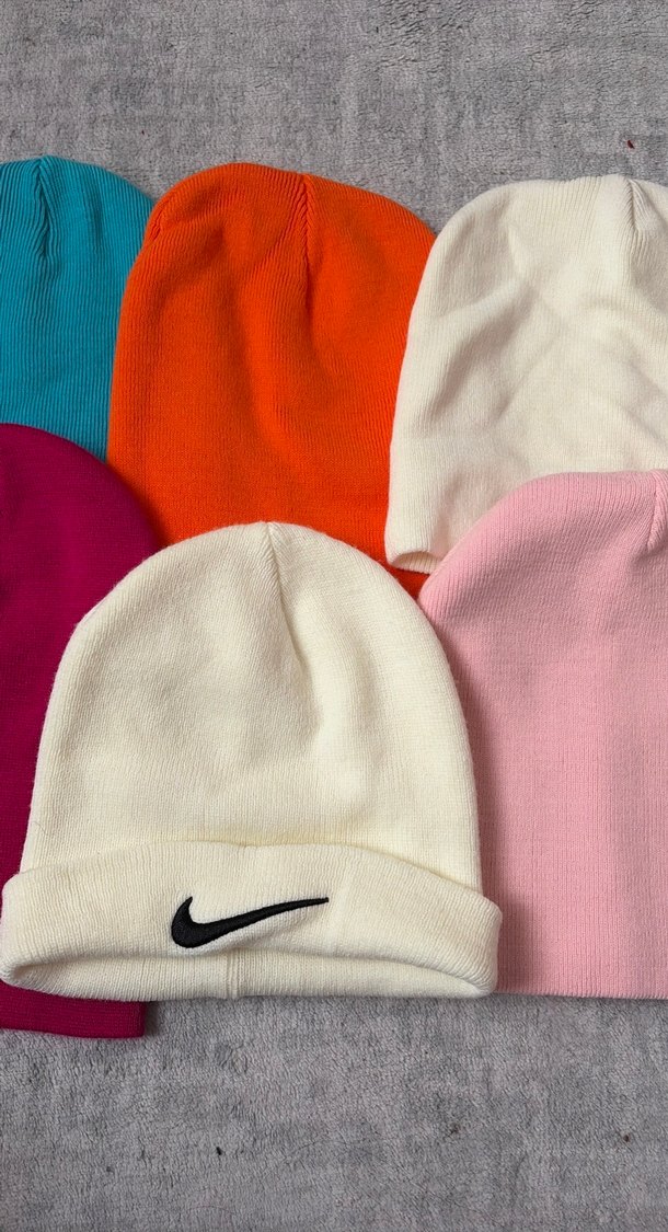 Renkli Kadın Örgü Polar Bere - Görsel 3