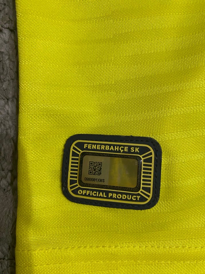 Erkek Sarı Kısa Kollu Fenerbahçe Forma - Görsel 2