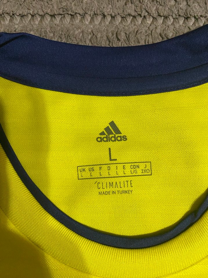 Erkek Sarı Kısa Kollu Fenerbahçe Forma - Görsel 3