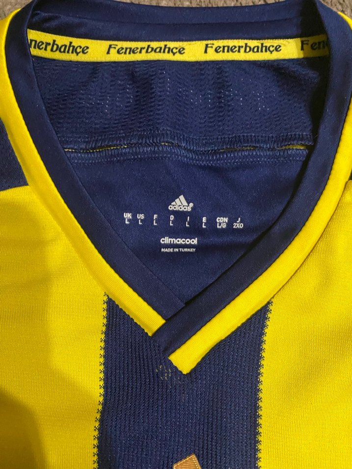 Sarı Lacivert Erkek Kısa Kollu Forma - Görsel 3