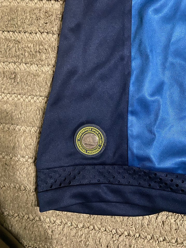 Erkek Lacivert Kısa Kollu Spor Forma - Görsel 2