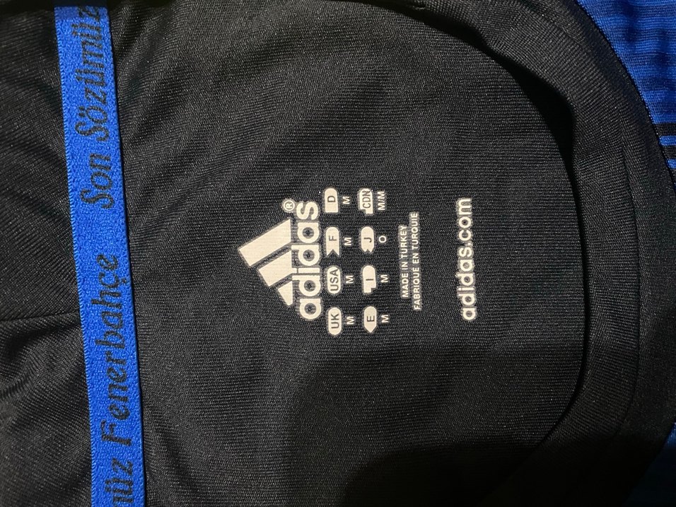 Erkek Mavi Siyah Kısa Kollu Spor Forma - Görsel 3