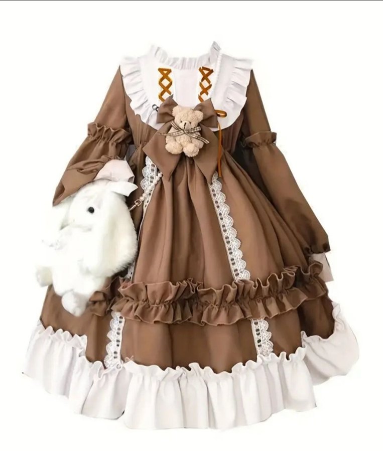 Lolita ayıcıklı elbise - Görsel 3