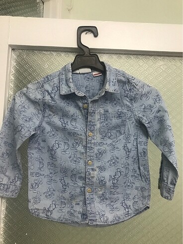 Zara denim kot gömlek