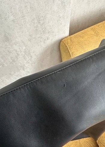 Beden Calvin Klein Siyah Deri Kadın Çanta orjinaldir