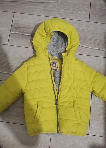 1 kez giyildi erkek çocuk mont 12 18 aylık 