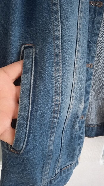 Mevsimlik Kot ceket - Görsel 5