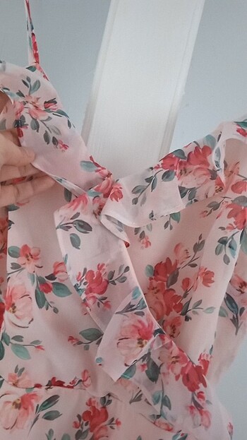 Yazlık şifon elbise - Görsel 5