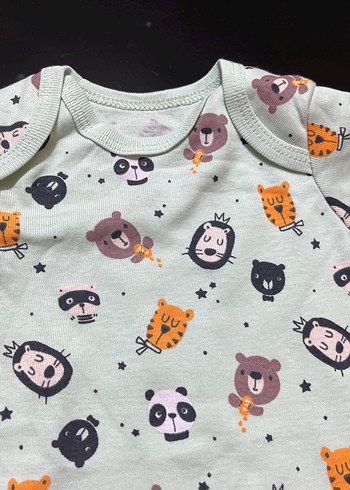 Erkek bebek Body 3 aylık - Görsel 3