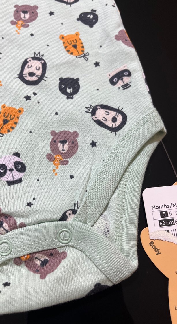 Erkek bebek Body 3 aylık - Görsel 2