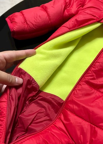 Kırmızı Fermuarlı Bebek Kış Tulumu - Görsel 5