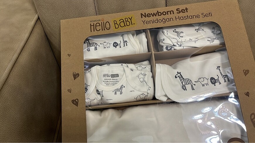 HelloBaby 10 lu hastane çıkışı erkek bebek