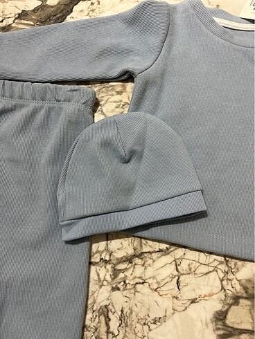 Erkek bebek yumuşak dokulu takım 9 aylık - Görsel 4